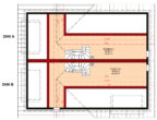 Neubauendreihenhaus in grüner Umgebung von Osdorf! - Grundrissbeispiel Spitzboden