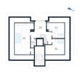 Exklusives Penthouse mit großer Dachterrasse in Top-Lage von Hamburg-Volksdorf - Grundriss Dachgeschoss