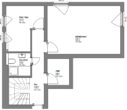 Einzugsbereit: Maisonette-Wohnung mit Gartennutzung - Grundriss Souterrain