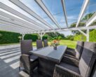 Luxuriöses Einfamilienhaus mit großem Anwesen! - überdachte Terrasse