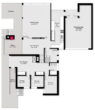 Architektenhaus mit parkähnlichem Traumgrundstück in Hamburg-Volksdorf - Grundriss – Ebene 2 und 3