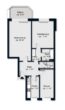 Zentrale 3-Zimmer Wohnung mit Tiefgaragenstellplatz - Grundriss