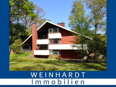 Architektenhaus mit parkähnlichem Traumgrundstück in Hamburg-Volksdorf, 22359 Hamburg, Einfamilienhaus