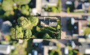 Ruhiges Grundstück für zwei Einfamilienhäuser in bester Lage von Pinneberg! - Drohnenansicht