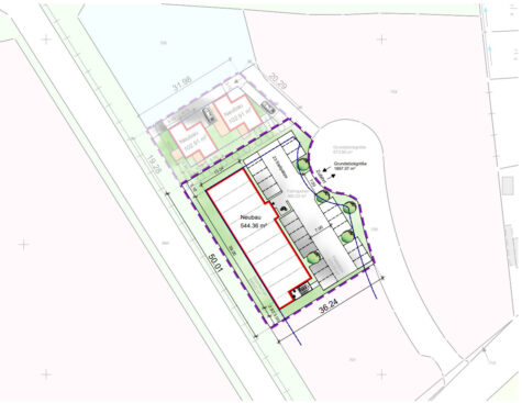 NEUBAU: Gewerbekomplex in Autobahnnähe für Praxis, Labor oder Lagerräume, 25462 Rellingen, Bürofläche
